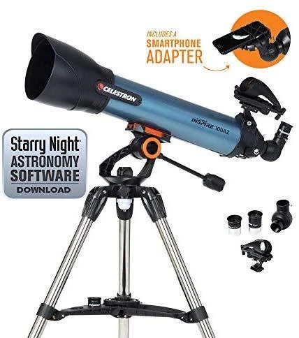 Celestron Inspire 100 mm teleskopas