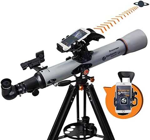 Celestron StarSense Explorer LT 70AZ refraktorinis teleskopas su išmaniojo telefono programėle