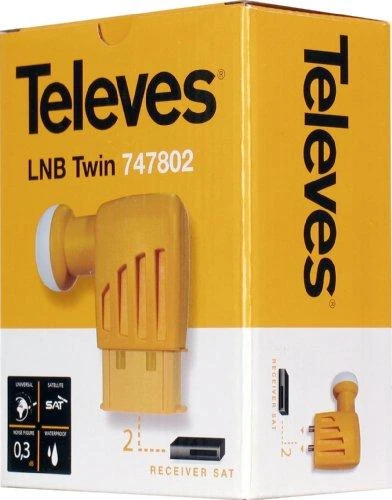 Keitiklis SAT TWIN TELEVES [747802]