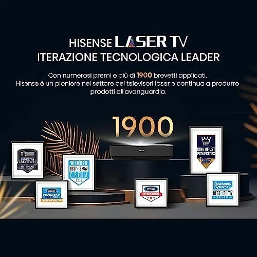 Projektorius Hisense PL1SE 4K lazerinis Ultra Short Throw