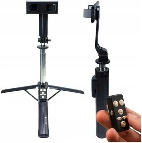 Forever Bluetooth asmenukių lazda trikojis SST-100 juodas