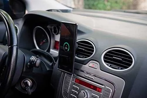 Belaidis magnetinis automobilinis įkroviklis Tellur Qi, juodas