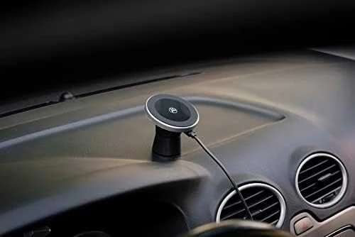 Belaidis magnetinis automobilinis įkroviklis Tellur Qi, juodas