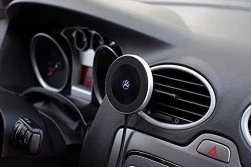 Belaidis magnetinis automobilinis įkroviklis Tellur Qi, juodas