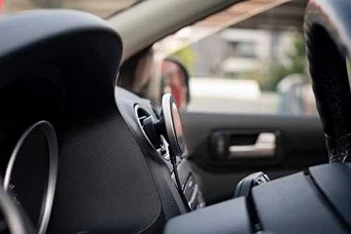 Belaidis magnetinis automobilinis įkroviklis Tellur Qi, juodas