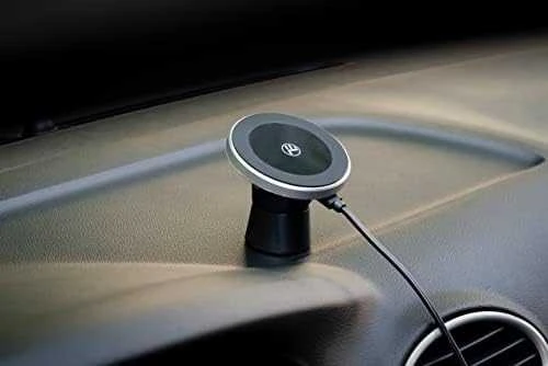 Belaidis magnetinis automobilinis įkroviklis Tellur Qi, juodas