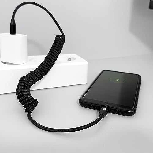 Tellur Tempiamas USB-C į USB-C laidas, iki 60 W, 1,8 m, juodas