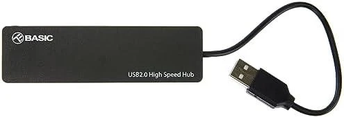 Tellur Basic USB Hub, 4 jungtys, USB 2.0 Juodas