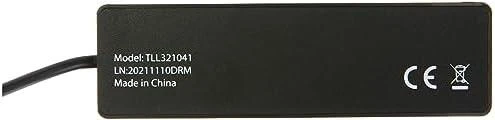 Tellur Basic USB Hub, 4 jungtys, USB 2.0 Juodas