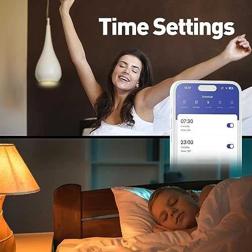 Tellur išmanusis WiFi maitinimo blokas, 3 lizdai, PD30W, QC18W, baltas