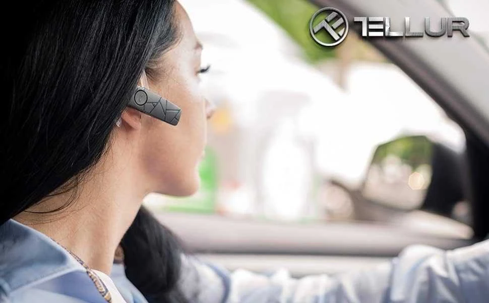 Laisvų rankų įranga Tellur Vox 60 Bluetooth Headset, Juodos spalvos