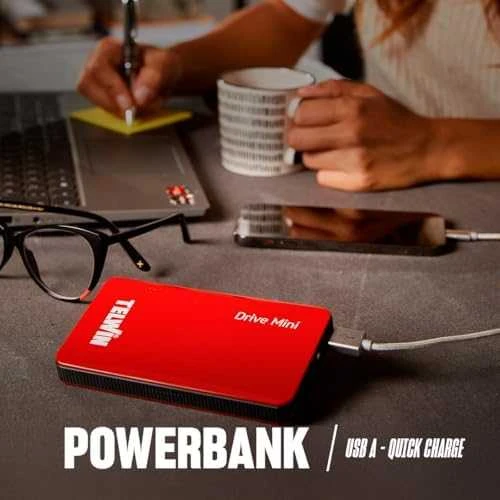 Automobilių akumuliatorių pakrovėjas/užvedimo prietaisas Telwin Drive Mini; 12 V