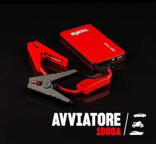 Automobilių akumuliatorių pakrovėjas/užvedimo prietaisas Telwin Drive Mini; 12 V