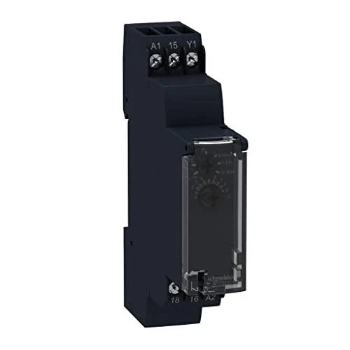 „Schneider Electric“ laiko relė 0,7 A 24–240 V 1 sek.–100 val. uždelstas įjungimas (RE17LAMW)