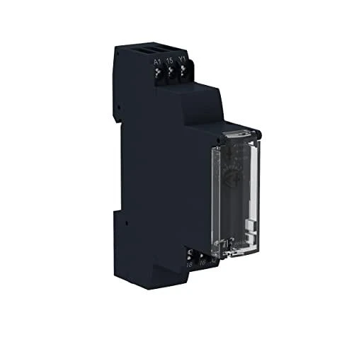 „Schneider Electric“ laiko relė 0,7 A 24–240 V 1 sek.–100 val. uždelstas įjungimas (RE17LAMW)