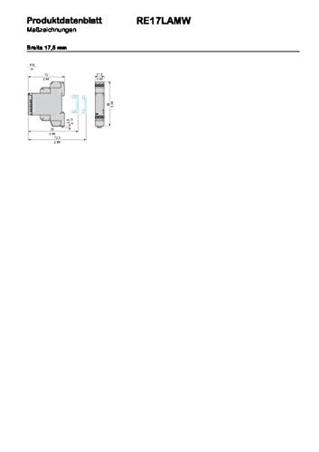 „Schneider Electric“ laiko relė 0,7 A 24–240 V 1 sek.–100 val. uždelstas įjungimas (RE17LAMW)