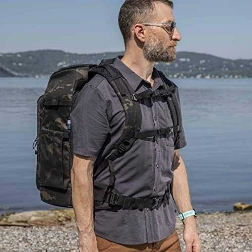 Kuprinė fotoaparatui - Tenba Axis v2 32L, talpina 1-2 fotoaparatus, 9 objektyvus, 17" nešiojamąjį kompiuterį, MultiCam Juodas