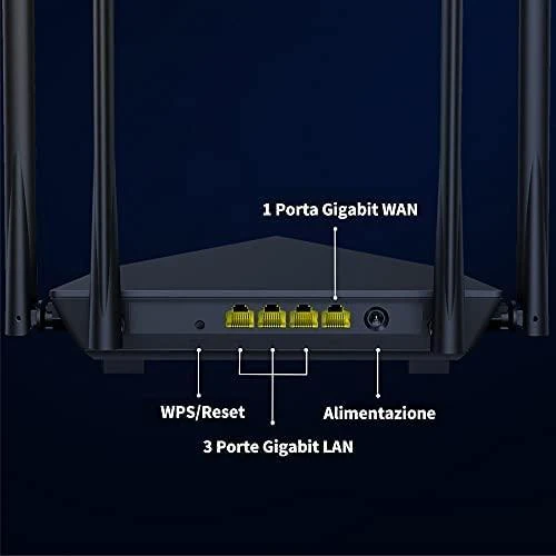 TP-Link „Mercusys“ | AC1200 belaidis dviejų dažnių maršrutizatorius | AC10 | 802.11ac | 300+867 Mbit/s | 10/100 Mbit/s | Ethernet LAN (RJ-45) jungtys 2 | Tinklo palaikymas: Ne | MU-MiMO: Taip | Ne, mobilusis plačiajuostis ryšys: Ne | Antenos tipas: 4 fiksuotos | Ne