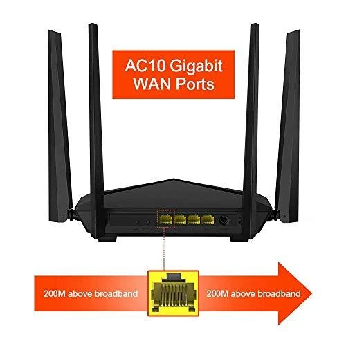 TP-Link „Mercusys“ | AC1200 belaidis dviejų dažnių maršrutizatorius | AC10 | 802.11ac | 300+867 Mbit/s | 10/100 Mbit/s | Ethernet LAN (RJ-45) jungtys 2 | Tinklo palaikymas: Ne | MU-MiMO: Taip | Ne, mobilusis plačiajuostis ryšys: Ne | Antenos tipas: 4 fiksuotos | Ne