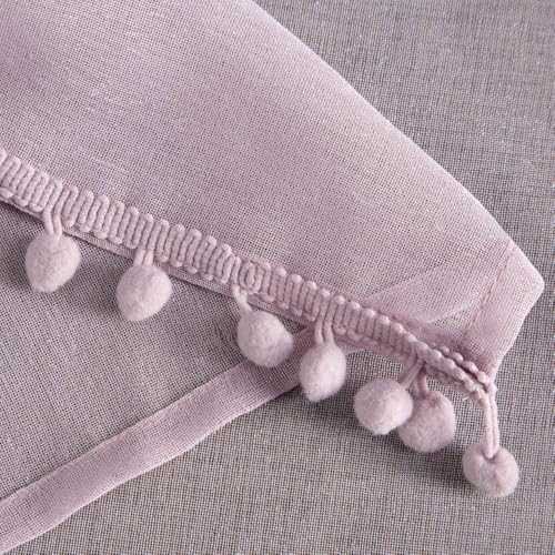 Eurofirany Eurocurtains FIR / ALMINA / Rožinis 140X270 T