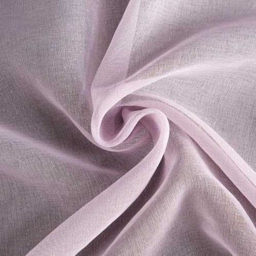 Eurofirany Eurocurtains FIR / ALMINA / Rožinis 140X270 T