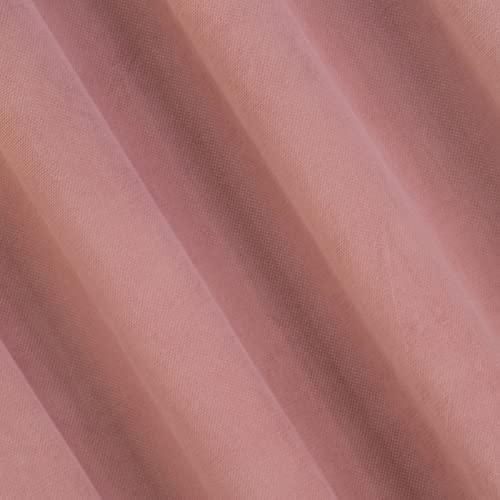 Eurofirany Užuolaidos MILO / C. Rožinis 140X250 TRANS