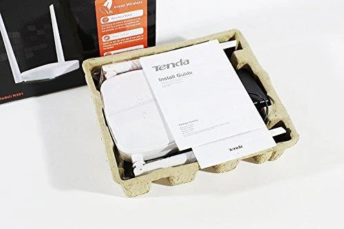 Tenda N301 belaidis maršrutizatorius Greitas Ethernet vienos juostos (2,4 GHz) Baltas