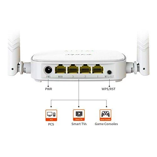 Tenda N301 belaidis maršrutizatorius Greitas Ethernet vienos juostos (2,4 GHz) Baltas
