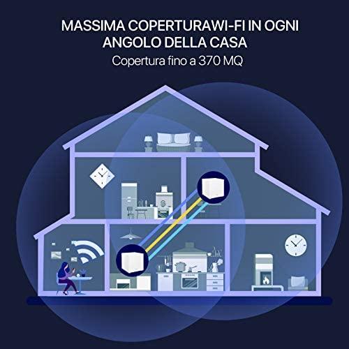 Tenda Nova MW12 Wi-Fi Mesh sistema AC2100, trijų juostų, 350 m², 2 vnt., MW12-2