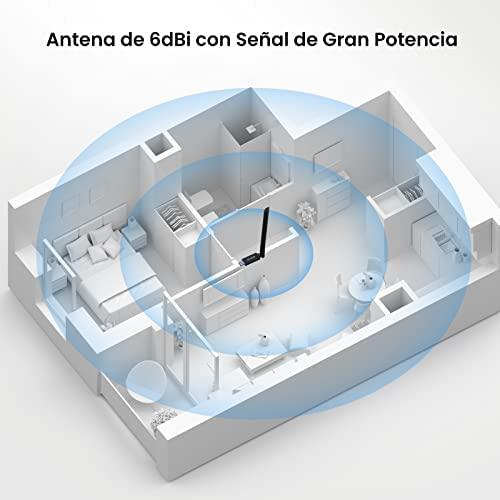 Tenda U10 tinklo plokštė WLAN 433 Mbit/s