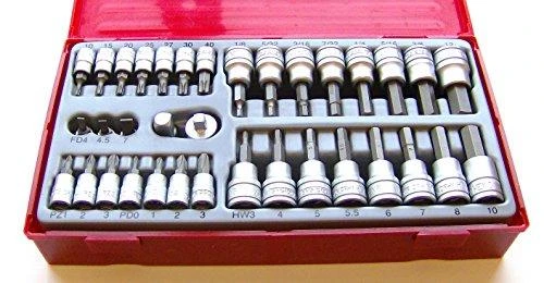TengTools Galvučių su antgaliais rinkinys Teng Tools TTBS35; vnt.
