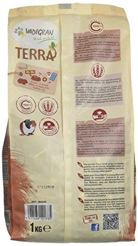 VADIGRAN TERRA pašaras jūrų kiaulytėms 1kg
