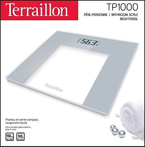 Ariete Terraillon Sas TERRAILLON 15435 TP1000 Glass El. svarstyklės