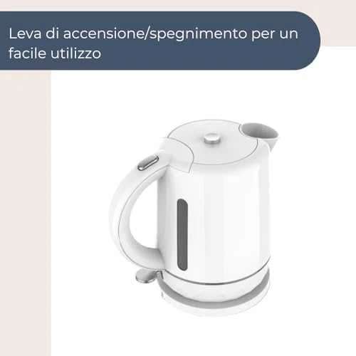 Virdulys Terraillon Vattenkokare Diamond 1,5L 2200W vit