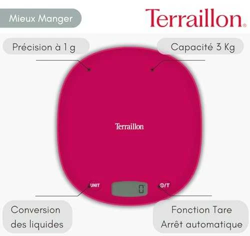 Ariete Terraillon Sas TERRAILLON 14133 Macaron One KEA44012CY El. virtuvinės svarstyklės
