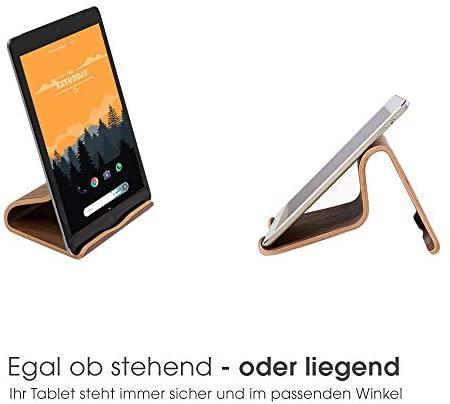 Stojak TerraTec Stojak na tablet Holzeins ruda drewno naturalne