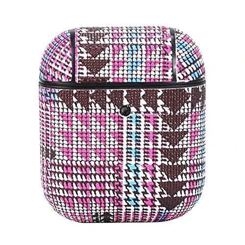TerraTec Dėklas ochronne AirBox Fabric Grain 2 do AirPods rožinė