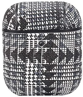 TerraTec Dėklas ochronne AirBox Fabric Grain 3 do AirPods juoda-balta