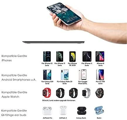 Terratec 326444 mobiliojo įrenginio kroviklis MP3, Išmanusis laikrodis Juoda USB Vidaus