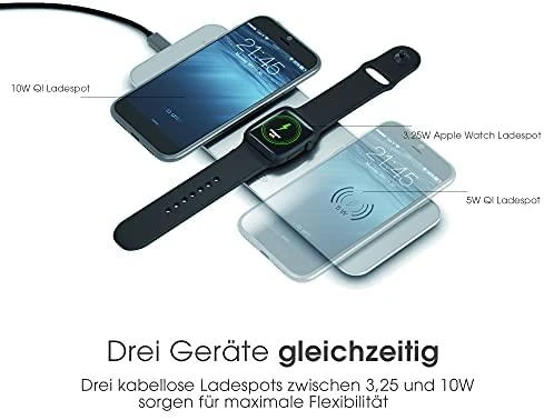 Terratec ChargeAIR All Universalus Aliuminis Belaidis įkrovimas Vidaus