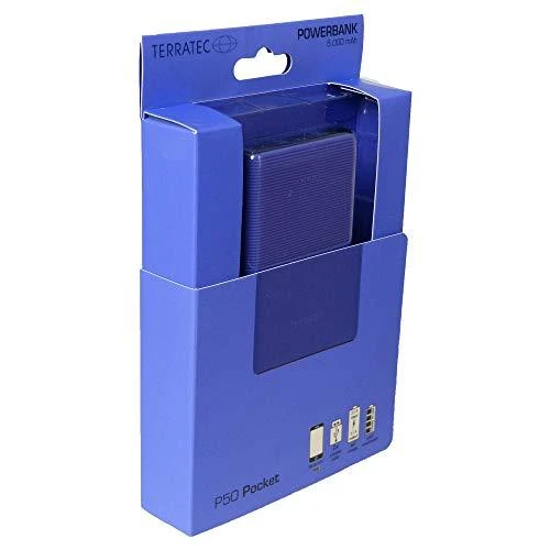Powerbank TerraTec P50 5000mAh Violetinis