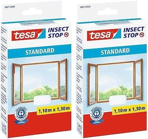 TESA TINKLELIS NUO UODŲ LANGAMS Baltas STANDARD 1,1 x 1,3m