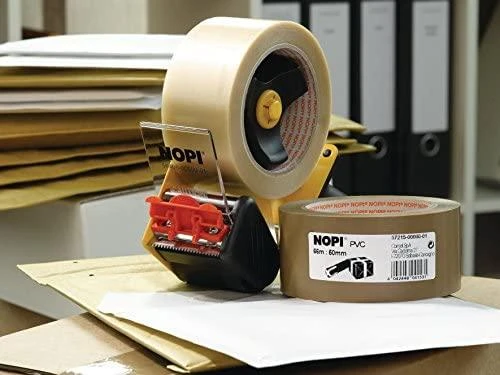 Tesa NOPI Pack PVC geprägt 66m 50mm transparent