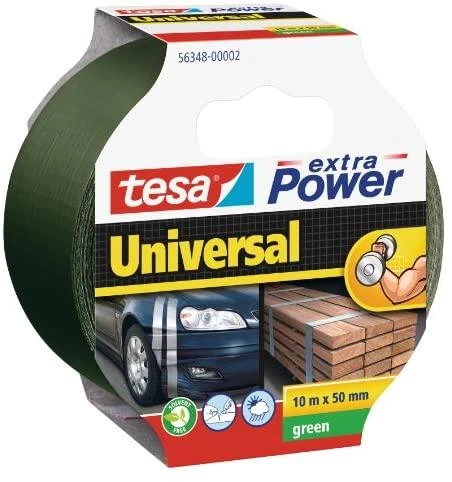 Beiersdorf TESA 56348-02, Žalias, Sujungimas, Tvirtinimas, Rankinis darbas, Žymėjimas, Sutvirtinimas, 10 m, 50 mm