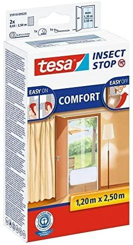 TESA MOSKITIERA DRZWI BALTA 1,2m x 2,5m COMFORT