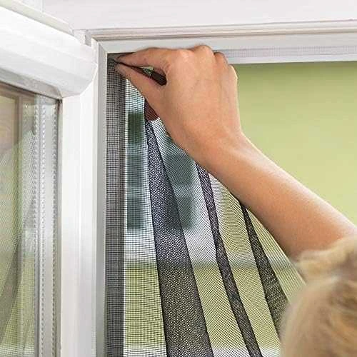 TESA MOSKITIERA DRZWI Juoda 1,2m x 2,2m STANDARD