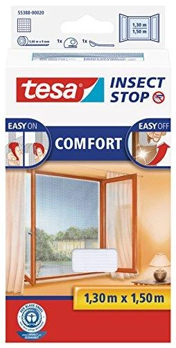 TESA TINKLELIS NUO UODŲ LANGAMS Baltas 1,3 x 1,5m COMFORT