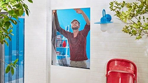 TESA TINKLELIS NUO UODŲ LANGAMS Baltas 1,3 x 1,5m COMFORT