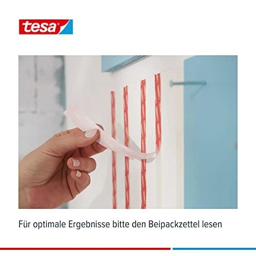 Tesa Powerbond Montageband itin tvirta juosta, 5 m, 19 mm