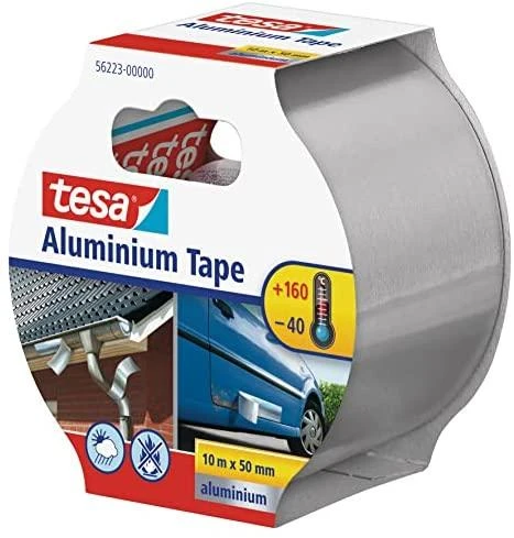 Aliuminio juosta tesa®, 10m x 50mm